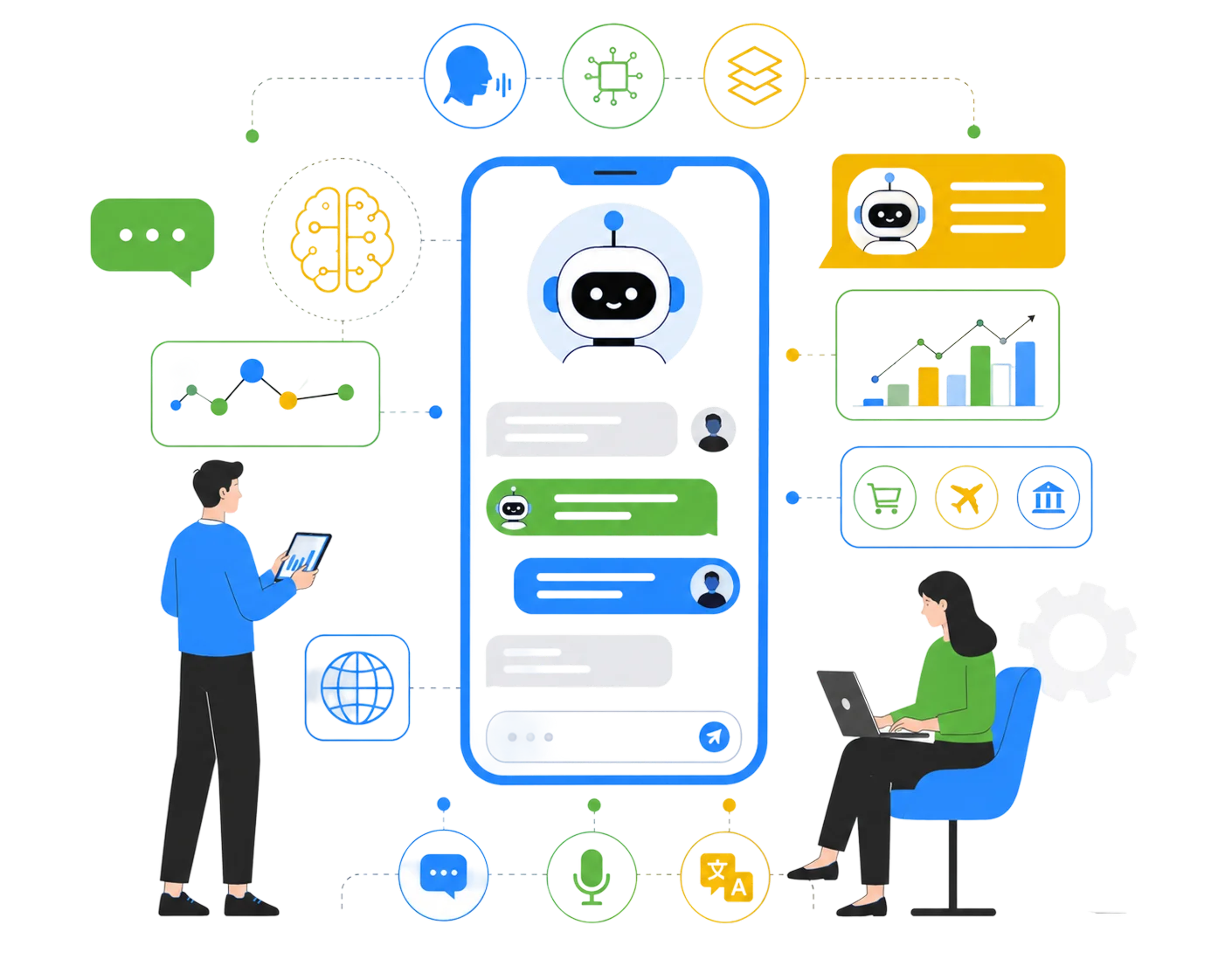 Chatbot UI Mockup